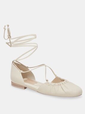 Dolce vita ivory cancun flats